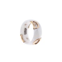 Anillo Damiani Mujer D.Icon in Cerámica Diamante 0.01 Ct 20082182 - 20082182